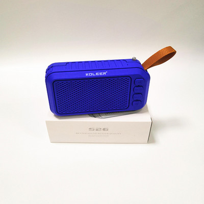 Novi S26 bežični Bluetooth zvučnik za vanjske prijenosne LED svjetiljke kartice subwoofer kolonski stereo hands-free glazbeni centar radio