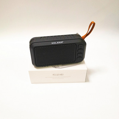 Novi S26 bežični Bluetooth zvučnik za vanjske prijenosne LED svjetiljke kartice subwoofer kolonski stereo hands-free glazbeni centar radio