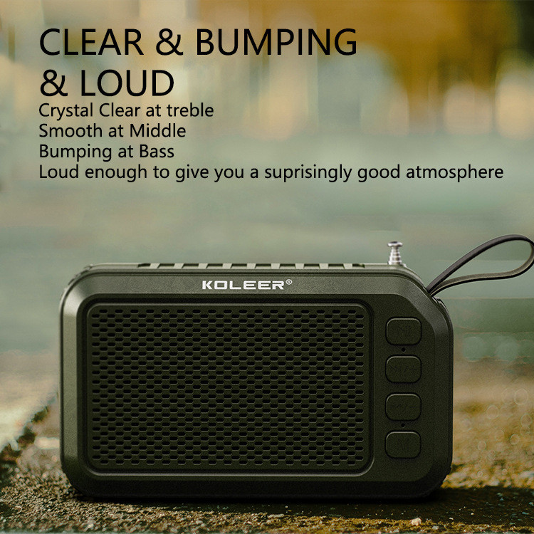 Novi S26 bežični Bluetooth zvučnik za vanjske prijenosne LED svjetiljke kartice subwoofer kolonski stereo hands-free glazbeni centar radio