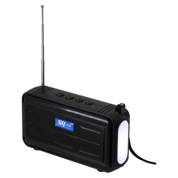 Мултифункционални слънчеви зареждащи външни слънчеви безжични високоговорители с FM радио и фенерче, поддръжка на TF и USB диск