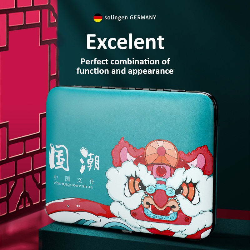 Set de tăietoare artistice pentru unghii Foarfece pentru unghii Foarfece pentru unghii Cuțit pedichiură cu canelura pentru unghii Foarfece din oțel inoxidabil pentru uz casnic original