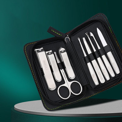 2022 Noul set de manichiură Seturi de pedichiură Dispozitiv de tăiat unghii Instrumente profesionale de tăiat unghii din oțel inoxidabil cu trusă de călătorie