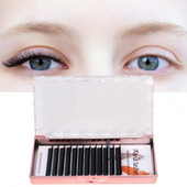 Umjetne trepavice 3D efekt Prirodne uvijene ekstenzije trepavica Bez dodira DIY Wispy Makeup Prop Grafting Umjetne trepavice za djevojčice