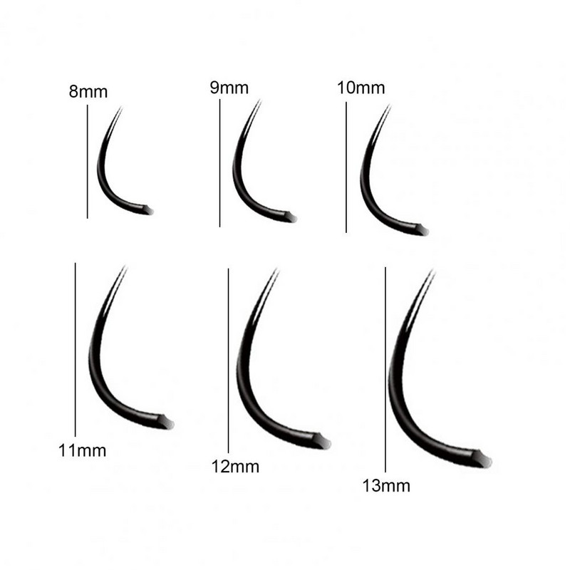 Umjetne trepavice 3D efekt Prirodne uvijene ekstenzije trepavica Bez dodira DIY Wispy Makeup Prop Grafting Umjetne trepavice za djevojčice