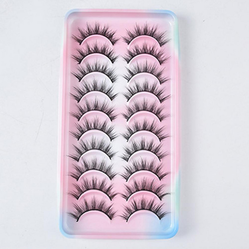 10 pari lijepe šminke, umjetnih trepavica, trepavica, izuzetan ukras