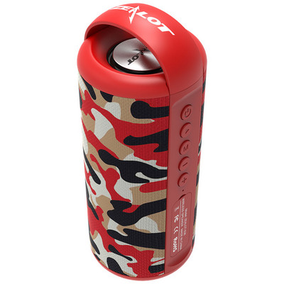 ZEALOT S36 Difuzor portabil fără fir Bluetooth 5.0 TWS HiFi Bass Stereo Suport Micro SD Card Microfon AUX Mâini libere