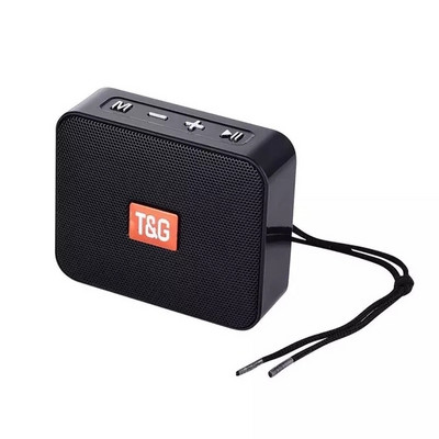 TG166 Mini bežični zvučnik Subwoofer Bluetooth-kompatibilni prijenosni zvučnici USB 3D Stereo Surround Column Bass Box FM radio
