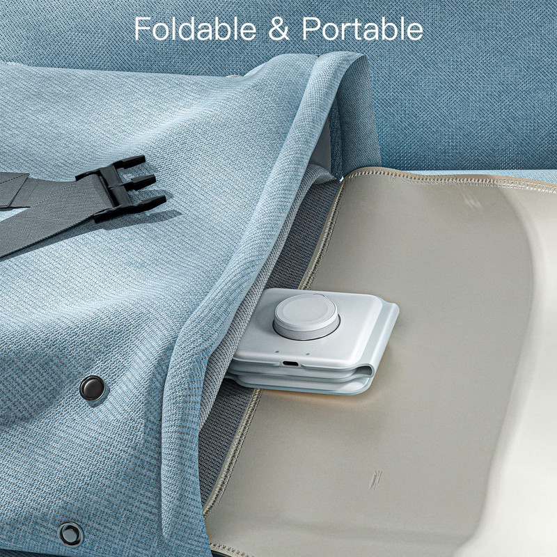 Skladací 3 v 1 ľahký magnetický bezdrôtový nabíjací stojan pre iPhone 12 13 14 Pro Max Airpods Apple Watch 8 7 Rýchlonabíjacia stanica