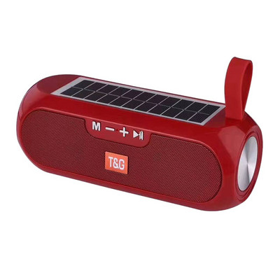 TG182, în aer liber, impermeabil, încărcare solară, difuzor fără fir, cutie muzicală stereo portabilă, boxe compatibile cu Bluetooth, AUX