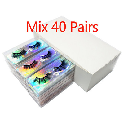 Umjetne trepavice Veleprodaja 6D trepavice od nerca Prirodne umjetne trepavice Meke pahuljaste umjetne trepavice Masovni make up pribor za ekstenzije trepavica