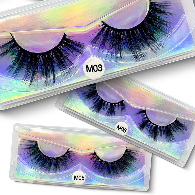 Umjetne trepavice Veleprodaja 6D trepavice od nerca Prirodne umjetne trepavice Meke pahuljaste umjetne trepavice Masovni make up pribor za ekstenzije trepavica