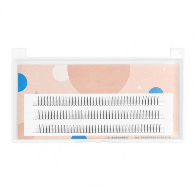 1 cutie de gene artificiale gene false confortabile din fibră cu un singur grup de gene false pentru femei pestañas postizas