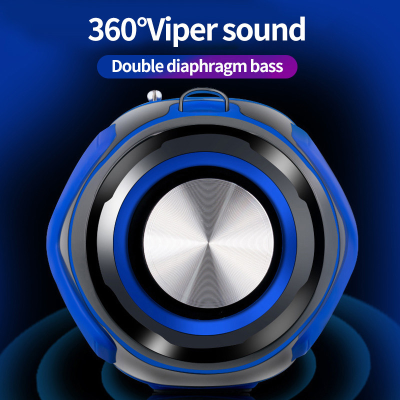 Bežični Bluetooth zvučnici velike snage 40 W Prijenosni vanjski stupac Stereo subwoofer za PC Računalo Boom Box Glazbeni centar Radio