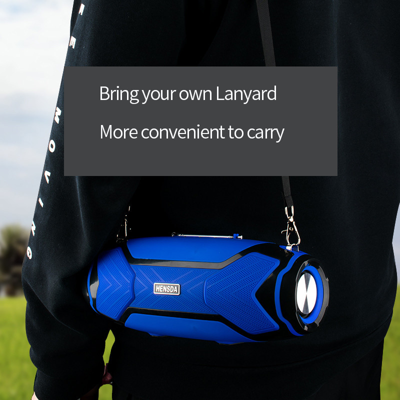 Bežični Bluetooth zvučnici velike snage 40 W Prijenosni vanjski stupac Stereo subwoofer za PC Računalo Boom Box Glazbeni centar Radio