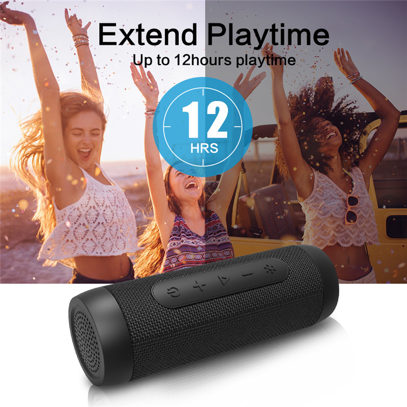 Zealot S22 Prijenosni zvučnici Bežični Bluetooth zvučnik FM Radio Vanjski subwoofer+Baterijska svjetiljka+Power Bank,Podržava TF karticu,AUX