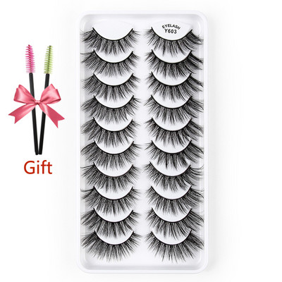 Gene false naturale Professional 3D Faux Mine Set de gene cu ridicata pentru cosmetice pentru extensia genelor Kit complet ieftin de machiaj