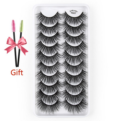 Gene false naturale Professional 3D Faux Mine Set de gene cu ridicata pentru cosmetice pentru extensia genelor Kit complet ieftin de machiaj