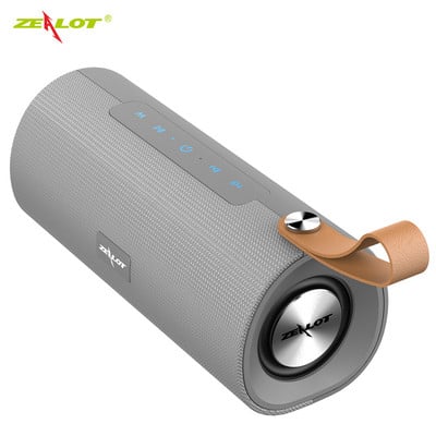 Difuzor Bluetooth stereo Zealot S30 Subwoofer portabil de bas Boombox difuzor wireless Suport card TF, TWS, AUX, unitate flash USB