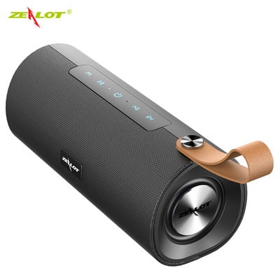 Difuzor Bluetooth stereo Zealot S30 Subwoofer portabil de bas Boombox difuzor wireless Suport card TF, TWS, AUX, unitate flash USB