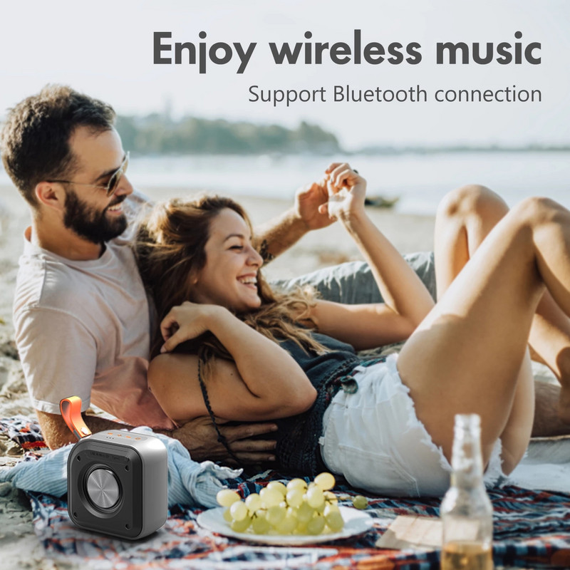 XDOBO 15W Subwoofer de mare putere Difuzor Bluetooth IPX7 Impermeabil supraponderal Difuzor portabil TWS de înaltă fidelitate în aer liber
