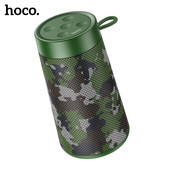 HOCO kültéri hordozható Bluetooth 5.0 zenei hangszóró 3D sztereó 1200 mAh hosszú idejű készenléti vezeték nélküli sporthangszóró támogatás FM AUX TF