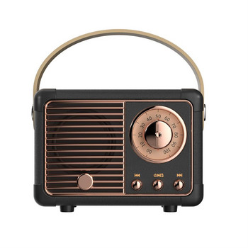 Ретро Bluetooth високоговорител HM11 Класически ретро музикален плейър Звук Стерео Преносима декорация Мини високоговорители Музикален плейър за пътуване