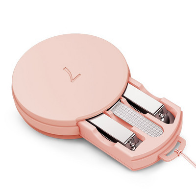 Set de manichiură Seesoo 3/4/6 buc. Cutter profesional pentru unghii Seturi de pedichiură din oțel inoxidabil Clipper pentru sprâncene Set de pile de unghii Instrumente de frumusețe