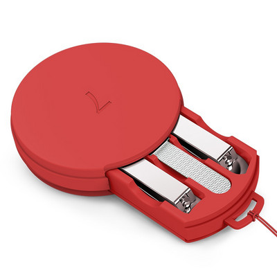 Mini 3 buc. Seturi de tuns pentru manichiura Dispozitive de tuns pentru unghii Kit de pile pentru unghii Cutter de unghii pentru unghii cu placare din oțel de înaltă calitate Instrument portabil pentru pedichiura