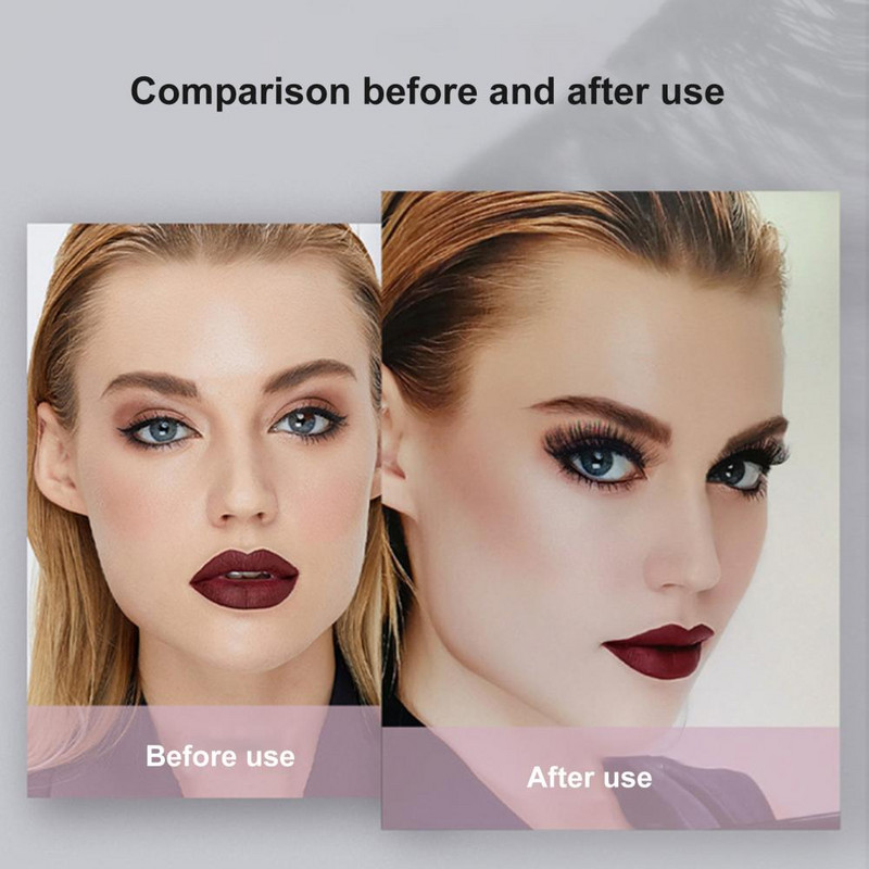 10 pari/kutija Debele umjetne trepavice Lijepe guste šminke Ekstenzije trepavica Imitacija nerc 3D umjetne trepavice