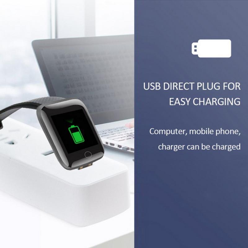 Plus pametna narukvica, sportska narukvica D13, narukvica s ekranom u boji, sportski pedometar, Bluetooth podsjetnik, otkucaji srca, krvni tlak