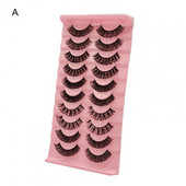 Storos dirbtinės blakstienos Trendy Beauty dirbtinių blakstienų universalios dirbtinės blakstienos