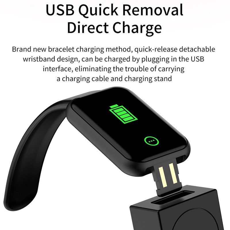 Y68 nutikas käevõru D20 südame löögisagedus Nutikas käevõru Vererõhk Sport Bluetooth Kell Värviline ekraan Kingitus Elektrooniline Tootmine N