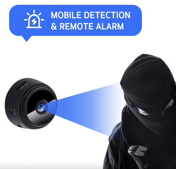 A9 Мини камера WiFi Безжичен мониторинг Защита на сигурността Дистанционен монитор Видеокамери Видеонаблюдение Интелигентен дом