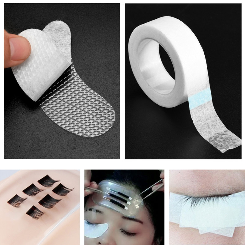 Under Eyes Pads Κιτ επέκτασης βλεφαρίδων Σετ επέκτασης βλεφαρίδων Εξάσκηση σετ ψεύτικων βλεφαρίδων Εργαλείο εκπαίδευσης για επαγγελματίες αρχάριους