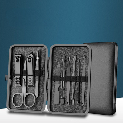7/10/12/16 buc. Cutters pentru manichiura Set de tăietor de unghii, de uz casnic, din oțel inoxidabil, lingură pentru urechi, tăietoare de unghii, pentru pedichiură, instrument pentru foarfece de unghii