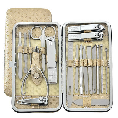 7/10/12/16 buc. Cutters pentru manichiura Set de tăietor de unghii, de uz casnic, din oțel inoxidabil, lingură pentru urechi, tăietoare de unghii, pentru pedichiură, instrument pentru foarfece de unghii