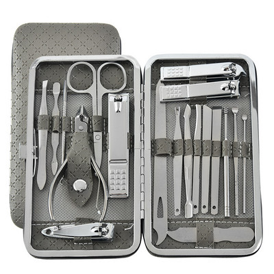 7/10/12/16 buc. Cutters pentru manichiura Set de tăietor de unghii, de uz casnic, din oțel inoxidabil, lingură pentru urechi, tăietoare de unghii, pentru pedichiură, instrument pentru foarfece de unghii
