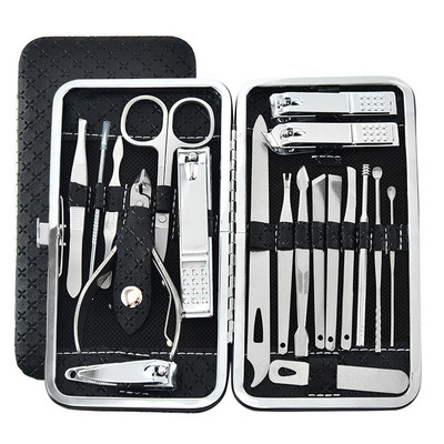 7/10/12/16 buc. Cutters pentru manichiura Set de tăietor de unghii, de uz casnic, din oțel inoxidabil, lingură pentru urechi, tăietoare de unghii, pentru pedichiură, instrument pentru foarfece de unghii