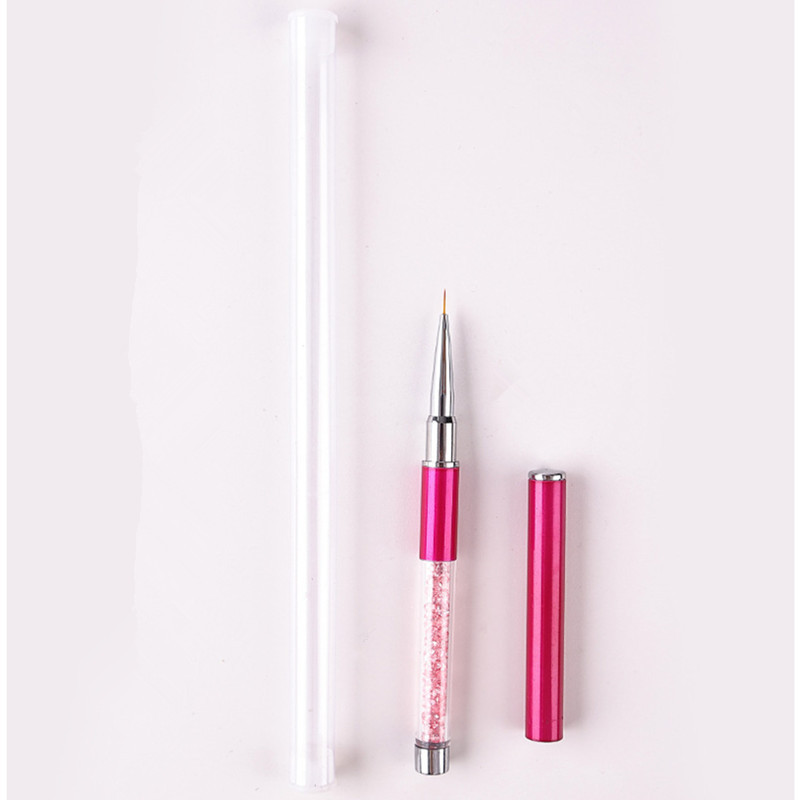 5 stiluri acrilice linie flori punctate pictura perie de unghii gel UV lac de unghii stilou de cristal DIY instrumente de manichiura unghiilor