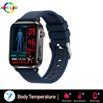 2023 m. Naujas cukraus kiekio kraujyje išmanusis laikrodis vyrų Sangao Laser Treat Health Širdies ritmo ir kraujospūdžio sporto išmanusis laikrodis, moterų glikometro laikrodis