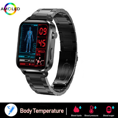 2023 m. Naujas cukraus kiekio kraujyje išmanusis laikrodis vyrų Sangao Laser Treat Health Širdies ritmo ir kraujospūdžio sporto išmanusis laikrodis, moterų glikometro laikrodis