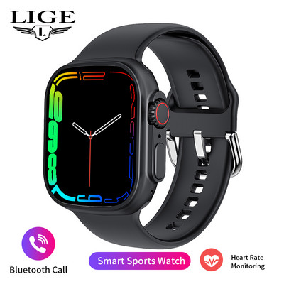 NFC okosóra férfiaknak női 2.02 teljes érintőképernyős vízálló sport fitnesz órák Bluetooth hívás Reloj Hombre férfi okosóra