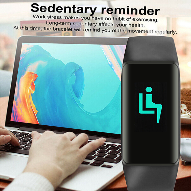 Pametna narukvica Praćenje otkucaja srca Krvni tlak Informacije o kisiku u krvi Push Fitness Sport Bluetooth Pedometar Narukvica