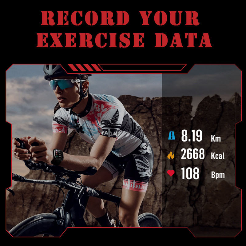 Έξυπνο ανδρικό ρολόι αδιάβροχο εξωτερικού χώρου 1,95" 100+Sport Mode Fitness Tracker 2023 Νέο Smartwatch Bluetooth Κλήση 400 mAh Μεγάλη μπαταρία