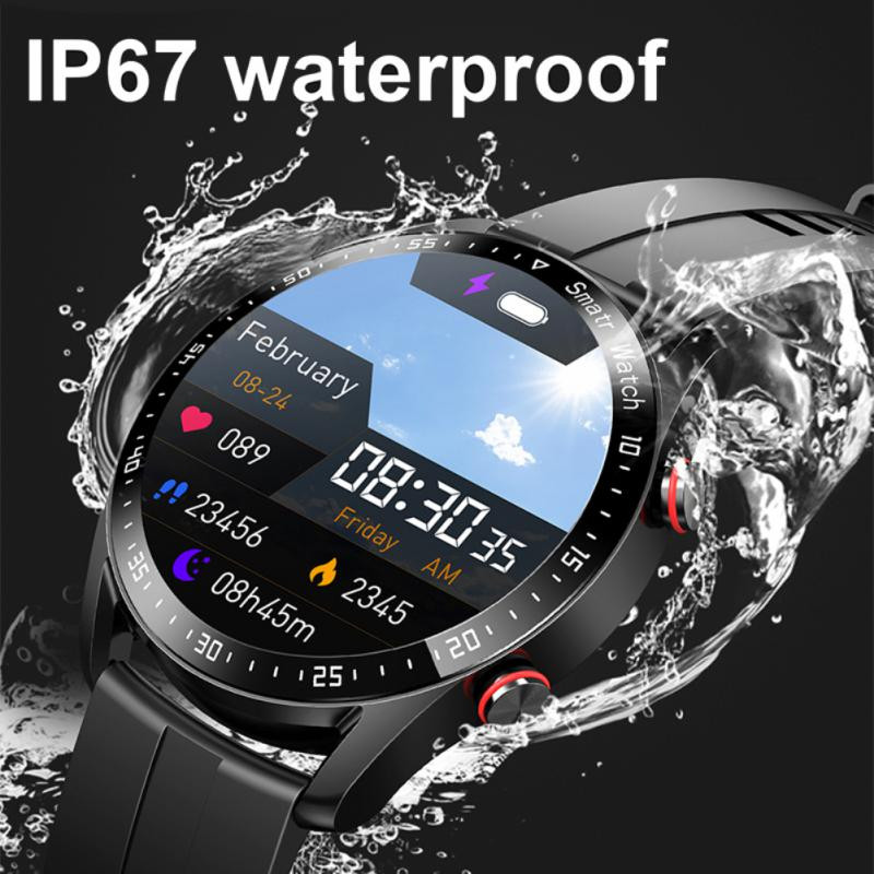 Ceas inteligent HW20 ECG+PPG Business Apel Bluetooth Monitorizarea ritmului cardiac Monitorizarea tensiunii arteriale Memento pentru mesaje sportive Ceas inteligent