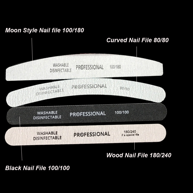 13 kom/set Profesionalni komplet za akrilne nokte Odstranjivač laka za nokte Kompleti alata za manikuru Turpija za nokte Buffer Block Alat za zanoktice