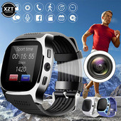 T8 pametni sat 1 58 inčni LCD zaslon osjetljiv na dodir Sportski poziv Glazba Pedometar Fitness Tracker Daljinski upravljač Pametni sat za lociranje