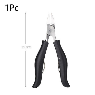 Kojų pirštų nagų kirpimo žirklės Nagų koregavimo žnyplės kirpimo žirklės Negyvos odos nešvarumų šalinimo priemonė pedikiūro priežiūros priemonė 1/4/7/10/12/14 vnt / rinkinys