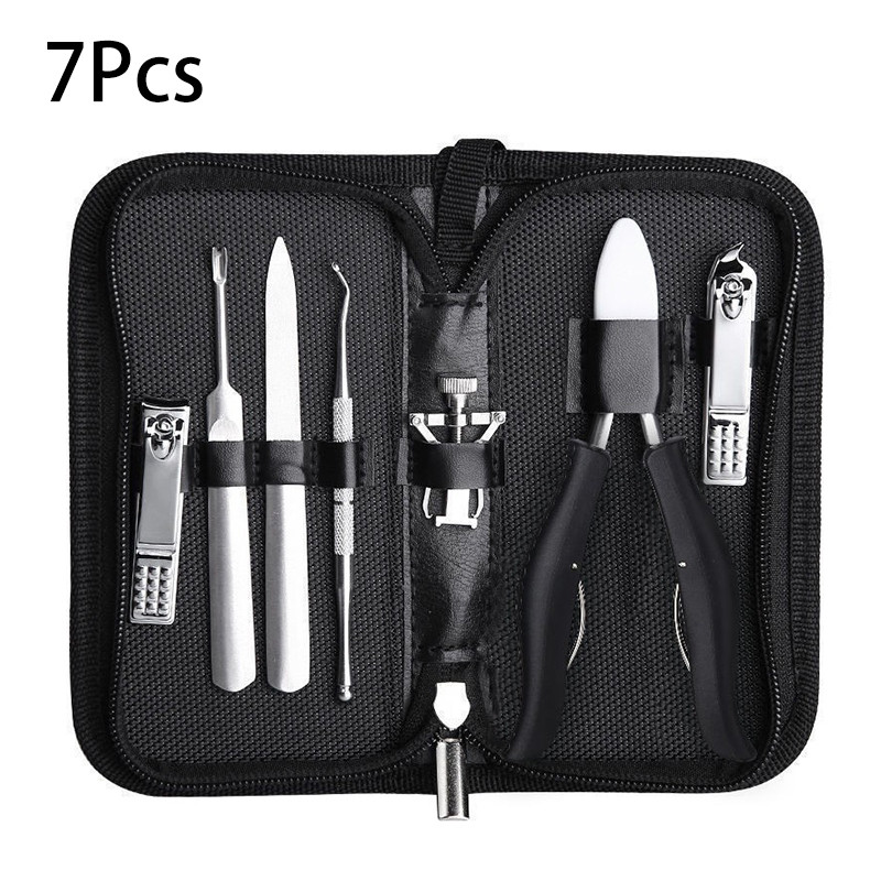 Kojų pirštų nagų kirpimo žirklės Nagų koregavimo žnyplės kirpimo žirklės Negyvos odos nešvarumų šalinimo priemonė pedikiūro priežiūros priemonė 1/4/7/10/12/14 vnt / rinkinys