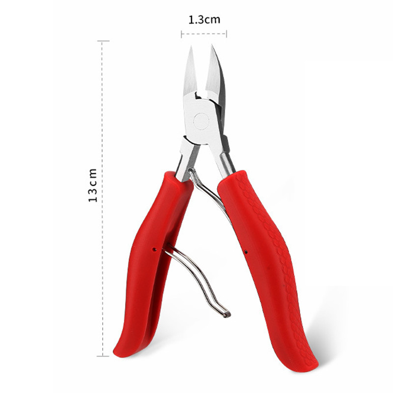 Kojų pirštų nagų kirpimo žirklės Nagų koregavimo žnyplės kirpimo žirklės Negyvos odos nešvarumų šalinimo priemonė pedikiūro priežiūros priemonė 1/4/7/10/12/14 vnt / rinkinys